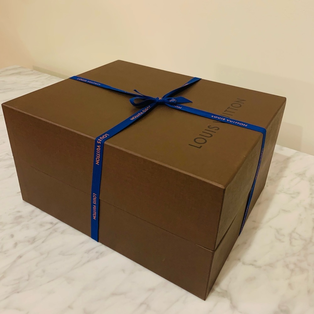 Louis Vuitton original box and ribbon only